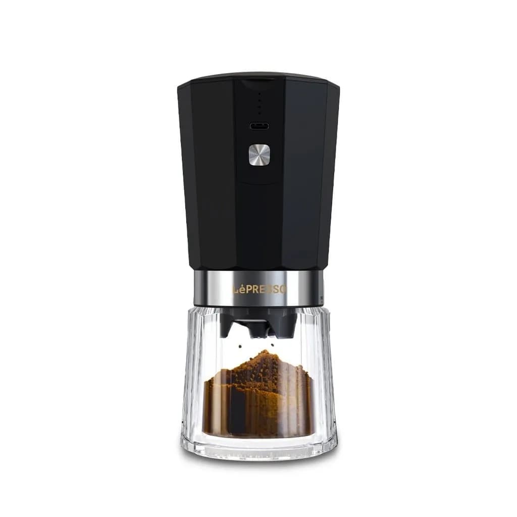 LePRESSO CORDLESS ELECTRIC CONICAL BURR GRINDER
