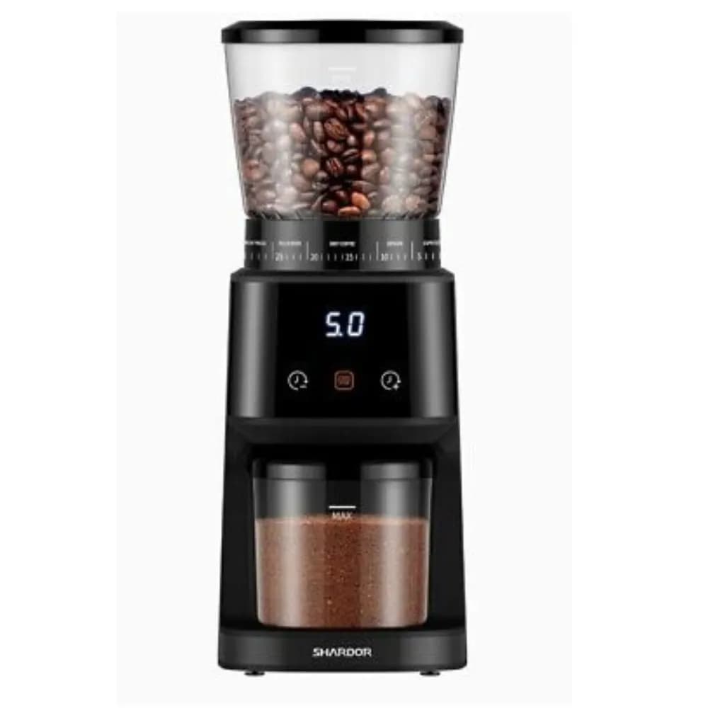 LePRESSO AeroGrind Conical Burr Coffee Grinder