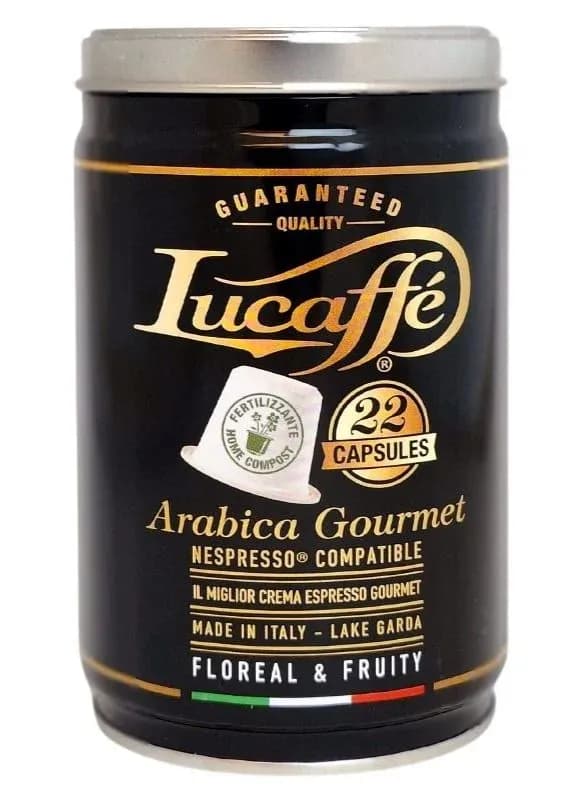 Lucaffe Nespresso ® Lucaffé 100 % Arabica Gourmet Coffee Capsules 22 pcs