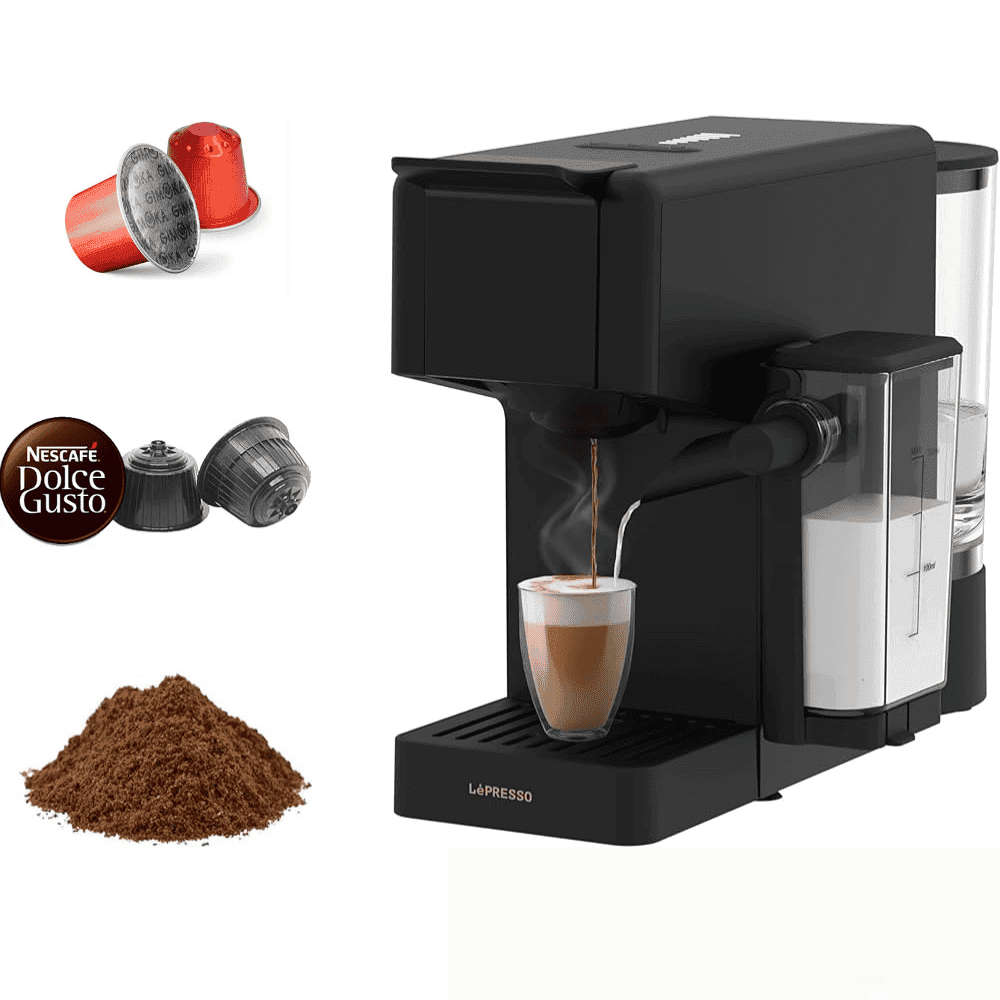 LEPRESSO CREMA PRO MULTI CAPSULE COFFEE MACHINE 3 in 1