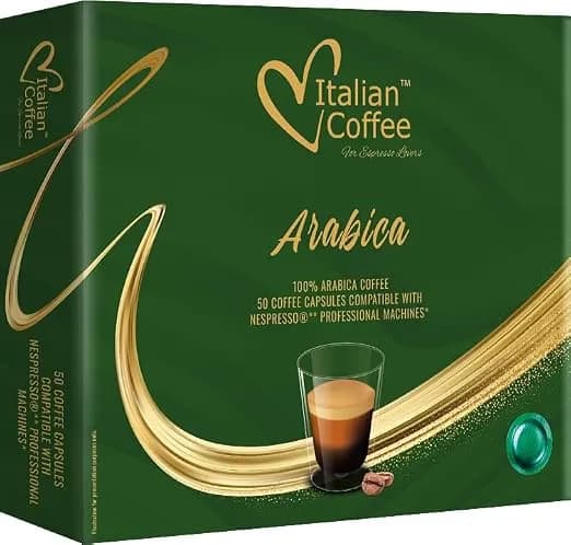 Italian Coffee Nespresso Professional® Espresso 100% Arabica  (50pcs) 