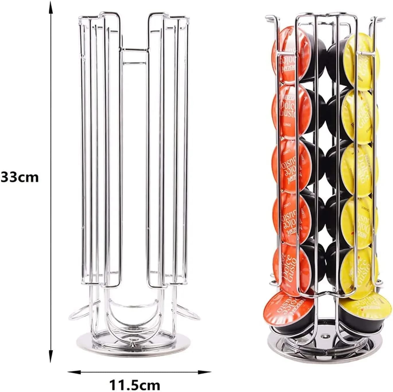 Oasiswj-Dolce Gusto  Coffee Capsules Holder 28pcs