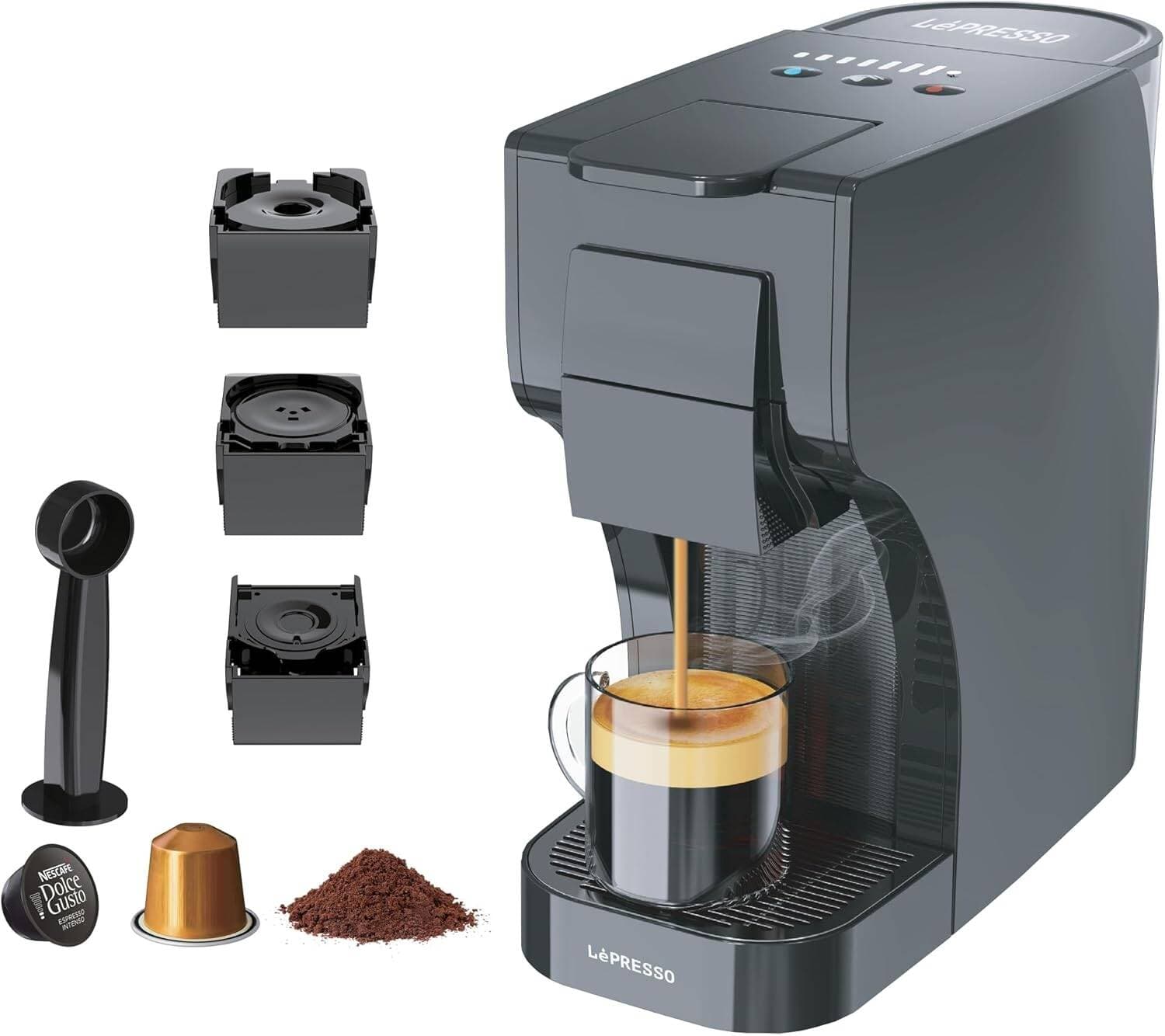 LEPRESSO TREZZA Multi Capsule Coffee Machine 3-In-1