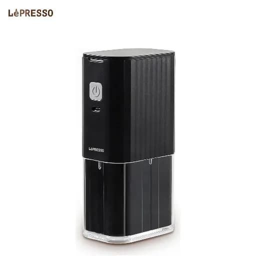 LePRESSO JETGRIND RECHARGEABLE COFFEE GRINDER STAINLESS STEEL