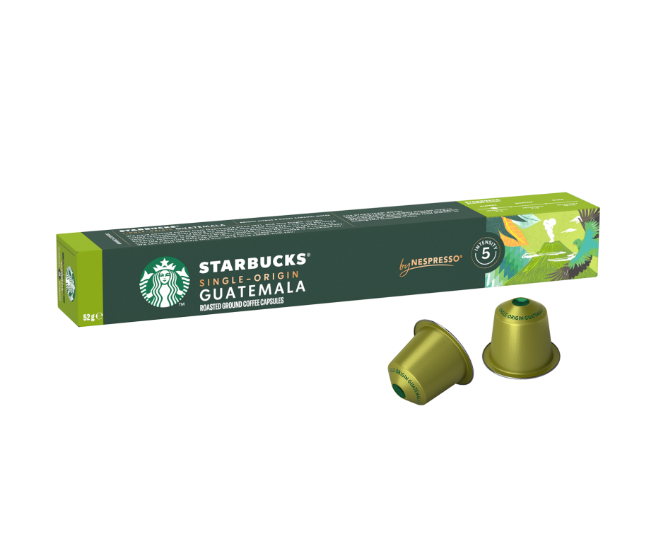 ستاربكس نسبرسو®غواتيمالا ذات الأصل الواحد