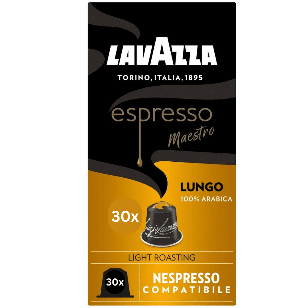 (30pcs)لافاتزا نسبرسو®إسبريسو مايسترو لونغو