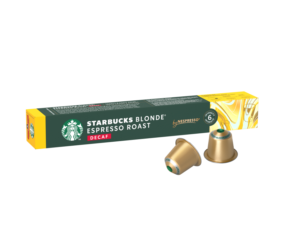 ستاربكس نسبرسو®قهوة إسبريسو شقراء منزوعة الكافيين